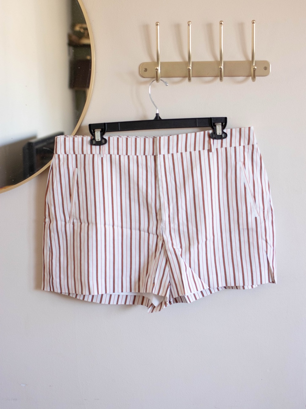 Nine West Striped Shorts